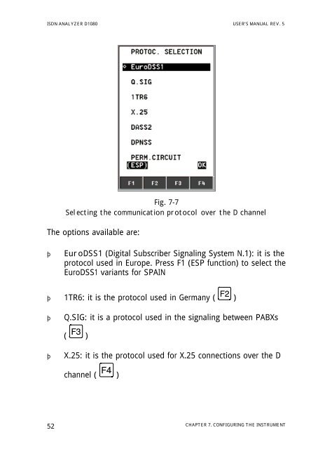 ISDN ANALYZER D1080 - messkom.de