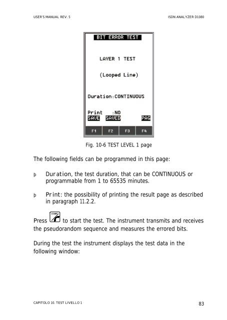 ISDN ANALYZER D1080 - messkom.de