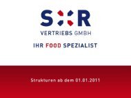 AgenturprÃ¤sentation herunterladen - S+R Vertriebs GmbH