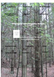 Silviculture and Cinegetics Review - Societatea Progresul Silvic