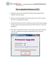 How to upgrade the firmware of FP37 - SilverStone