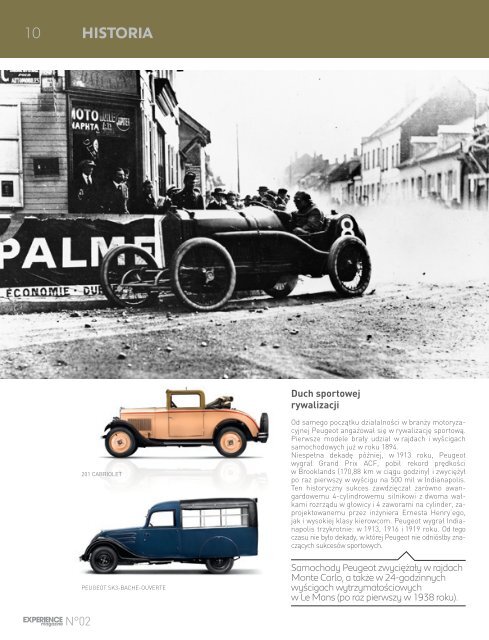 historia - Peugeot