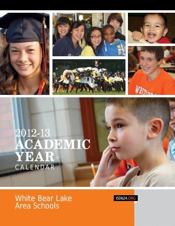 Activities Calendar - White Bear Lake Area Schools