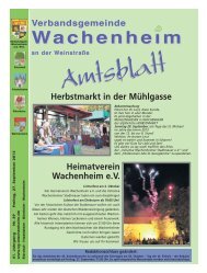Verbandsgemeinde Wachenheim