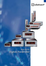 Digitale Panelmeter Digitale Panelmeter - Multiprox