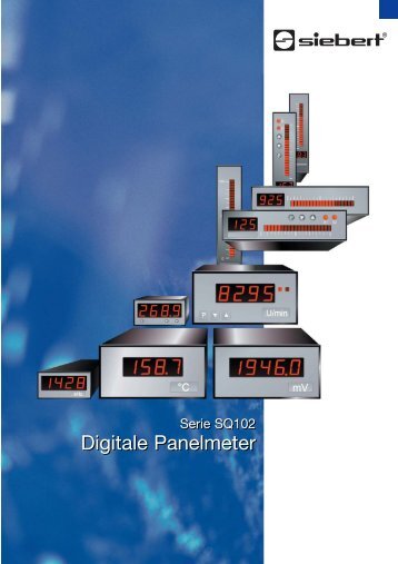 Digitale Panelmeter Digitale Panelmeter - Multiprox