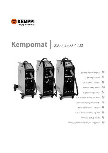 Kempomat 150 Service Manual Kempomat 150 Service Manual
