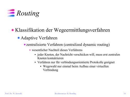 Routing