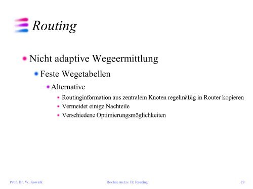 Routing