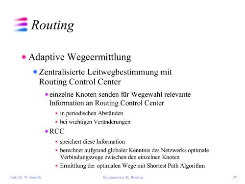 Routing