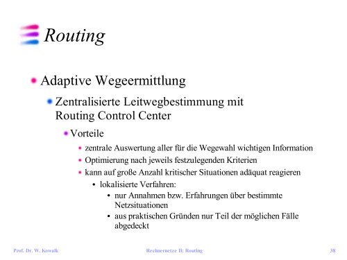 Routing