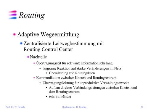 Routing