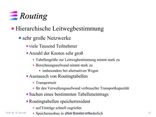 Routing