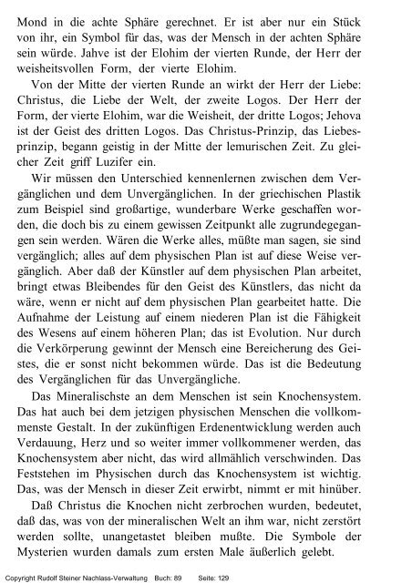 rudolf steiner gesamtausgabe vortrÃ¤ge - Freie Verwaltung des ...