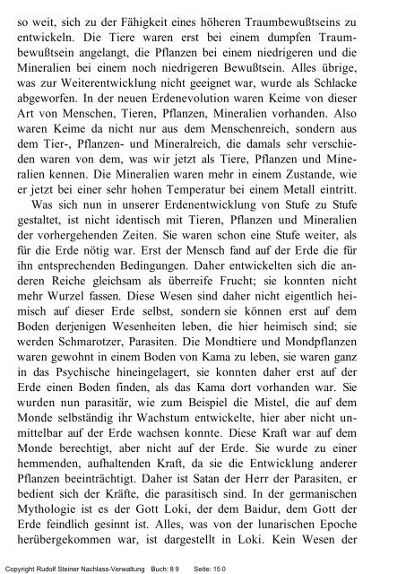 rudolf steiner gesamtausgabe vortrÃ¤ge - Freie Verwaltung des ...