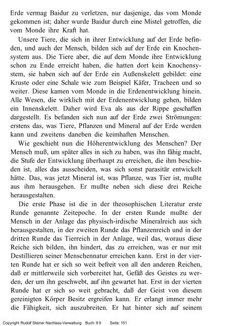 rudolf steiner gesamtausgabe vortrÃ¤ge - Freie Verwaltung des ...