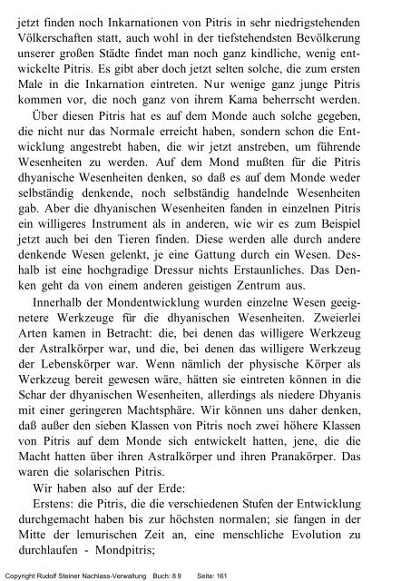 rudolf steiner gesamtausgabe vortrÃ¤ge - Freie Verwaltung des ...