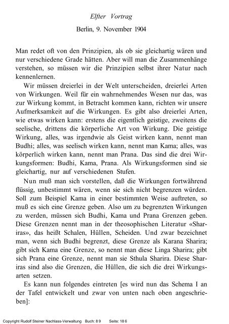 rudolf steiner gesamtausgabe vortrÃ¤ge - Freie Verwaltung des ...