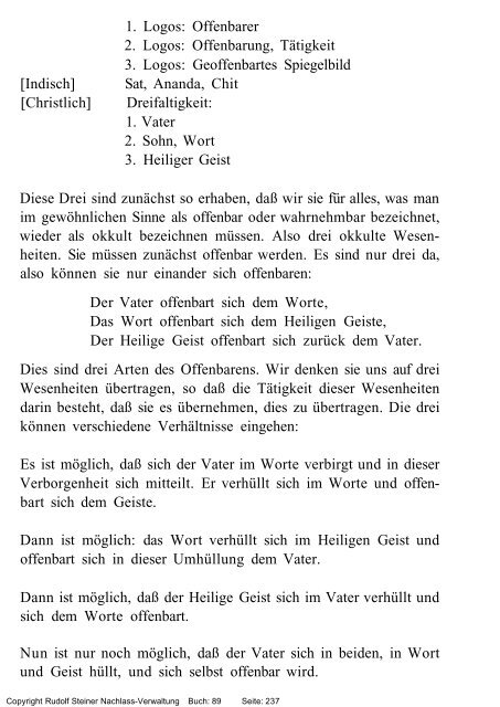 rudolf steiner gesamtausgabe vortrÃ¤ge - Freie Verwaltung des ...