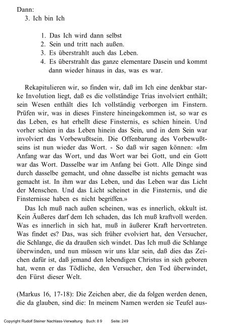 rudolf steiner gesamtausgabe vortrÃ¤ge - Freie Verwaltung des ...