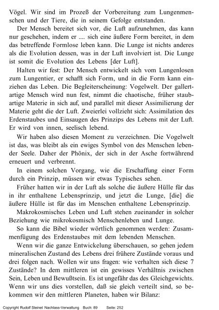 rudolf steiner gesamtausgabe vortrÃ¤ge - Freie Verwaltung des ...