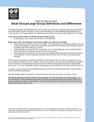 Small Group/Large Group Definitions and Differences