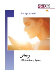 LED Headlamp System The light solution - Richard Wolf