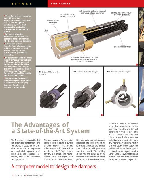 STAY CABLE : The System in Top Form NÂ°220 - Freyssinet