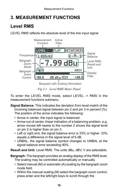 Minilyzer ML1 User Manual - NTi Audio