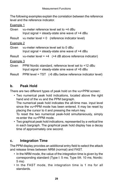 Minilyzer ML1 User Manual - NTi Audio