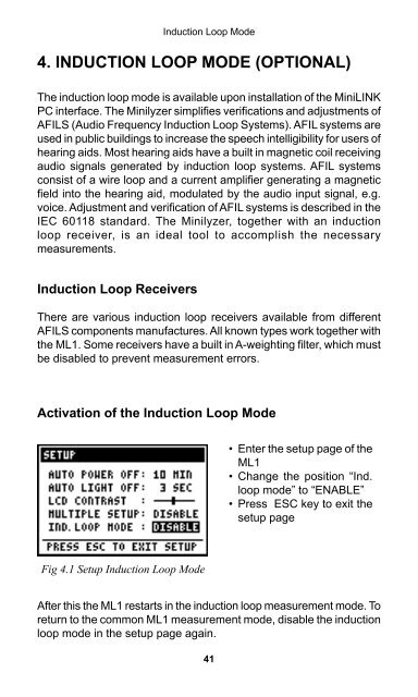 Minilyzer ML1 User Manual - NTi Audio