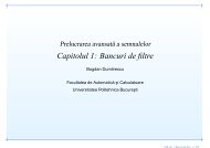 Capitolul 1: Bancuri de filtre