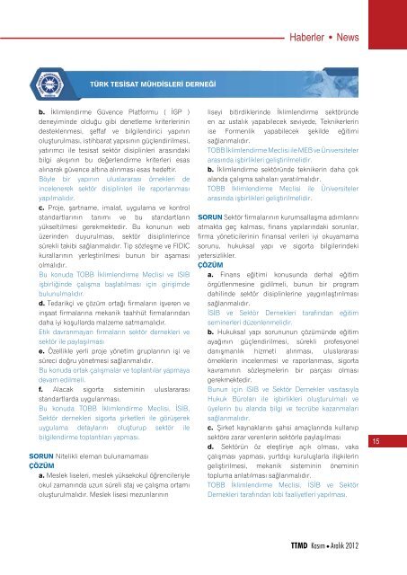 Dergi pdf iÃ§in tÄ±klayÄ±n - TTMD