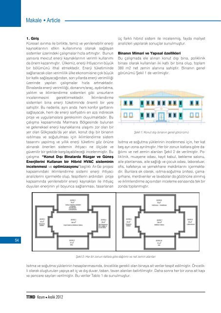 Dergi pdf iÃ§in tÄ±klayÄ±n - TTMD