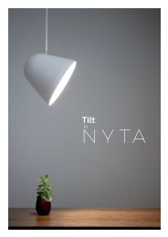 Brochure about the Tilt Pendant (PDF 1.63 MB) - Connox