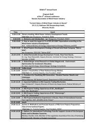 RAWI 4 Annual Event Program Draft of the 4 national conference ...