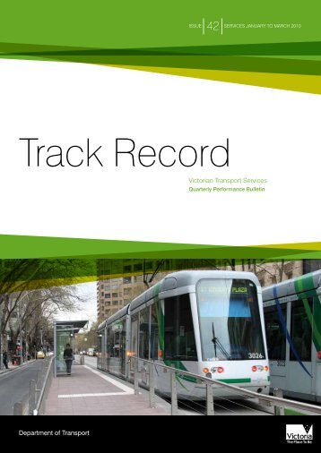 Track Record 42, January to March 2010 - Public Transport Victoria