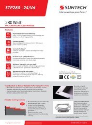 STP280 - 24/Vd 280 Watt - SAT Solar