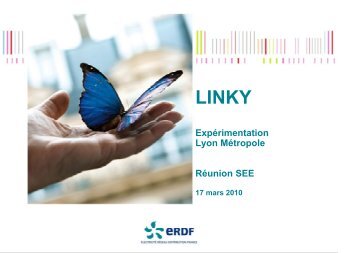 Linky : Expérimentation Lyon Métropole - Smart Grids