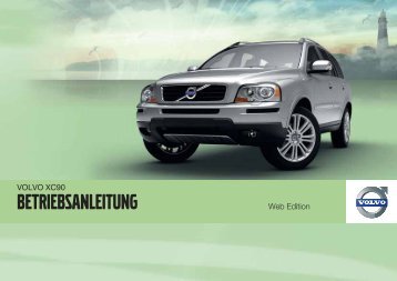 Xc90 owners manual my11 de tp11812 - ESD - Volvo