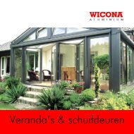 Folderboekje veranda - Wicona