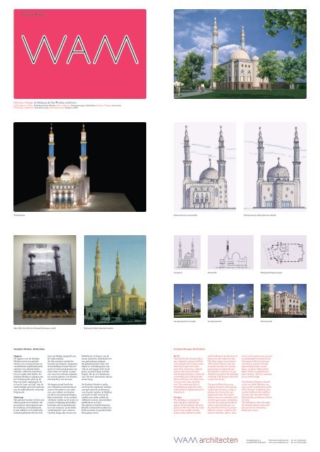 Brochure Essalam Moskee PDF - WAM architecten