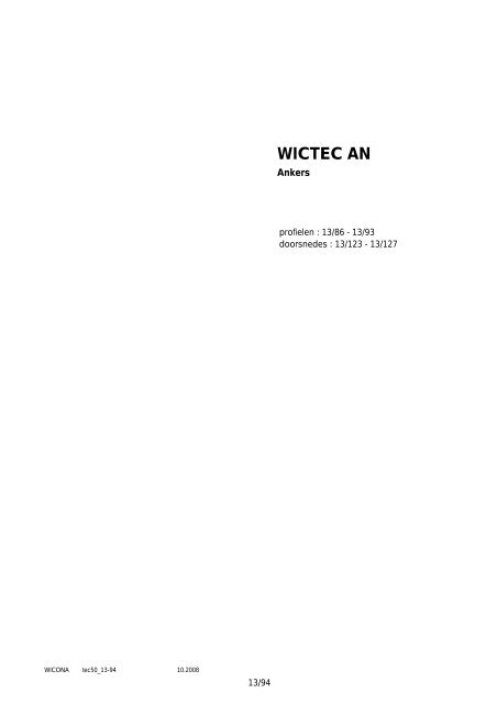 wictec 50 - Wicona