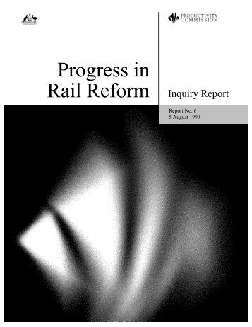 Inquiry Report - Productivity Commission