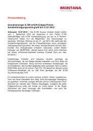 Montana Erdgas Wieder Zu 100 Eigentum Der Montana Group