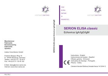 SERION ELISAclassic - virion\serion