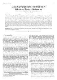 Data Compression Techniques in Wireless Sensor Networks