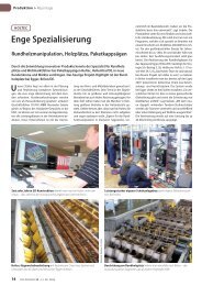 Enge Spezialisierung - HOLTEC