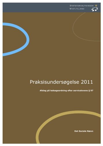 Om kommunernes afslag pÃ¥ ledsageordning efter servicelovens Â§ 97