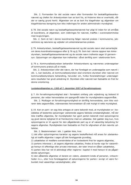 Om kommunernes afslag pÃ¥ ledsageordning efter servicelovens Â§ 97